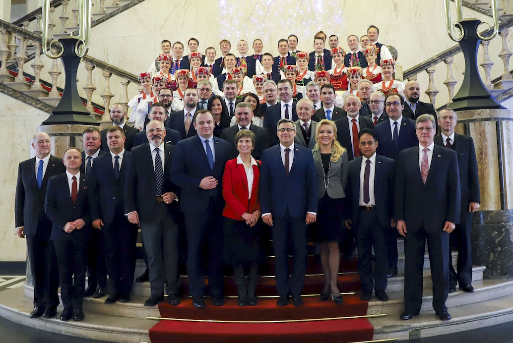 Doroczne spotkanie korpusu dyplomatycznego