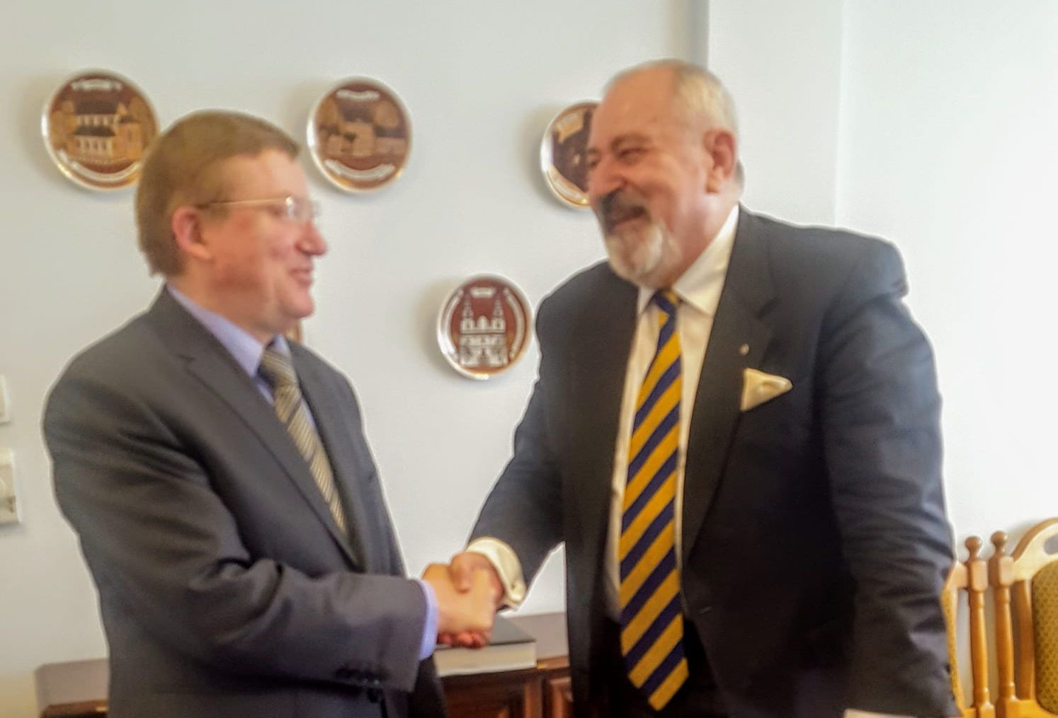 Spotkanie z Ambasadorem Nadzwyczajnym i Pełnomocnym Republiki Białoruś w Rzeczypospolitej Polskiej